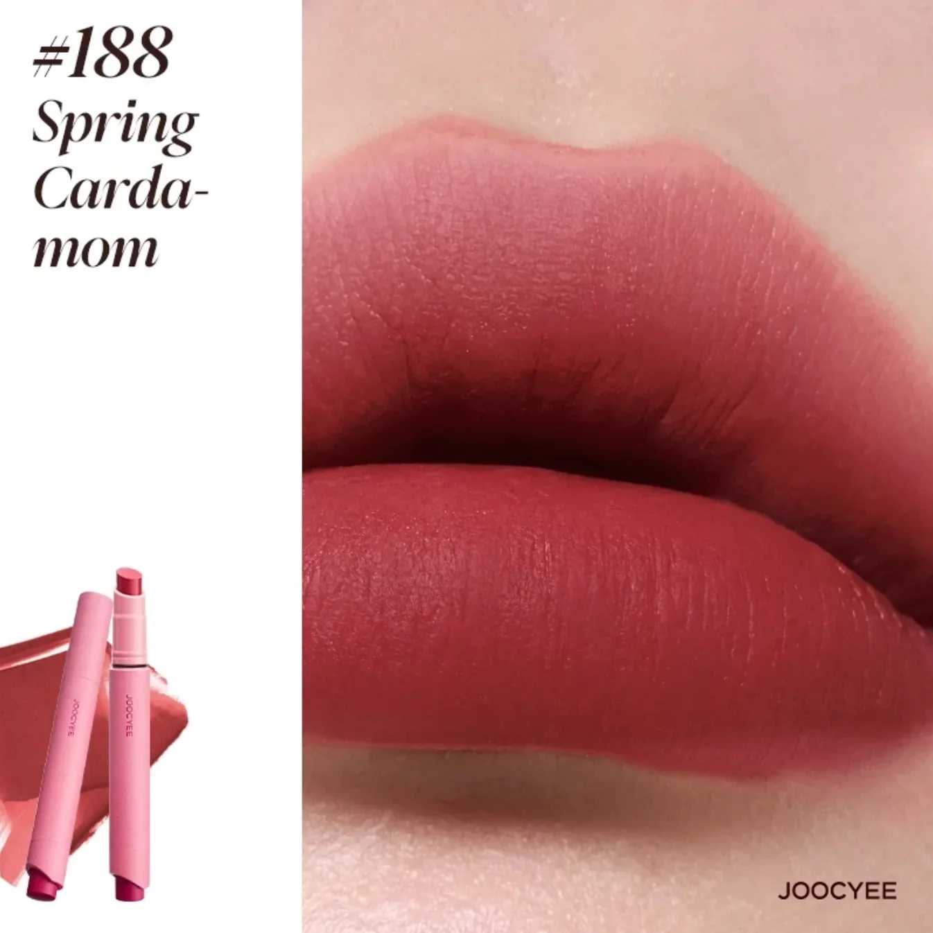 188 VELVET ROUGE SPRING CARDAMOM JOOCYEE