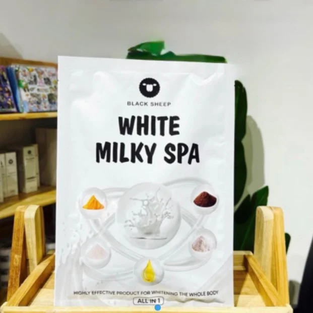 WHITE MILKY SPA BLACK SHEEP