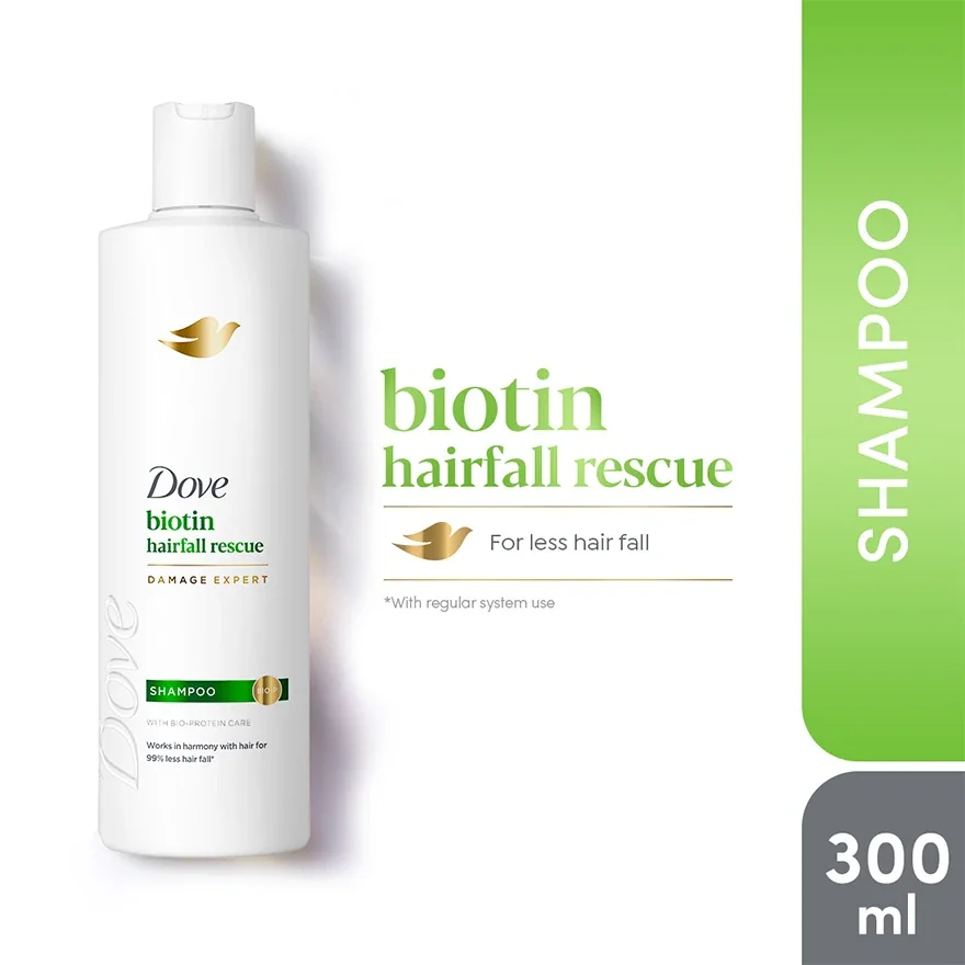 DOVE BIOTIN HAIR FALL RESCUE SHAMPOO