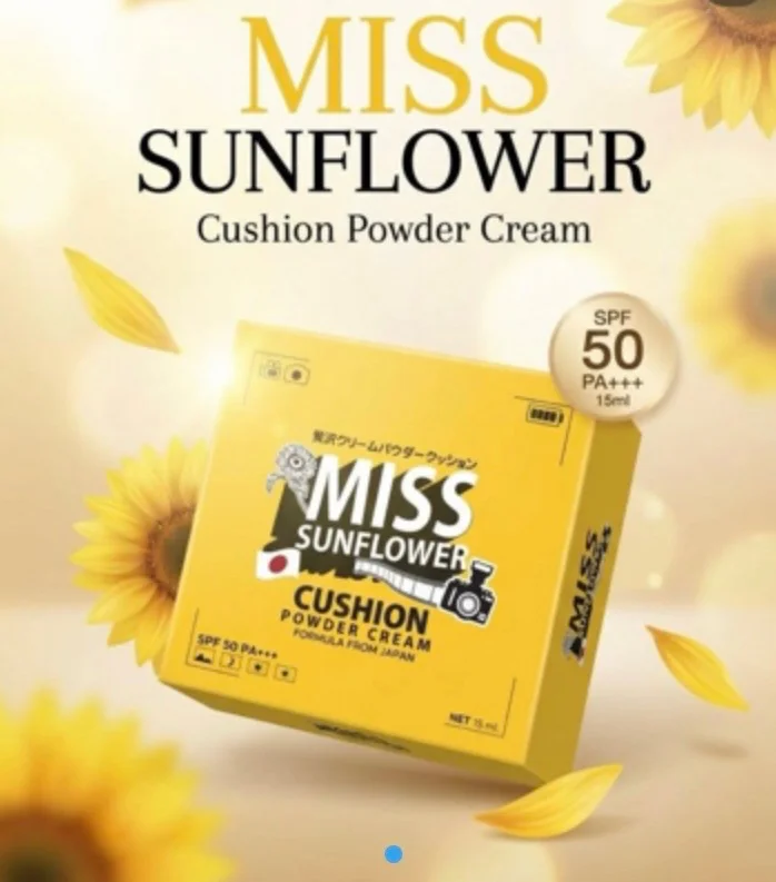 CUSHION POWDER CREAM MISSSUNFLOWER