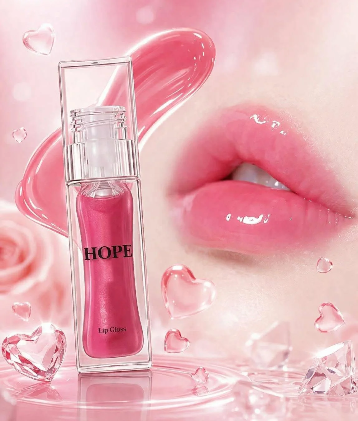 BABY PINK LIP GLOSS HOPE