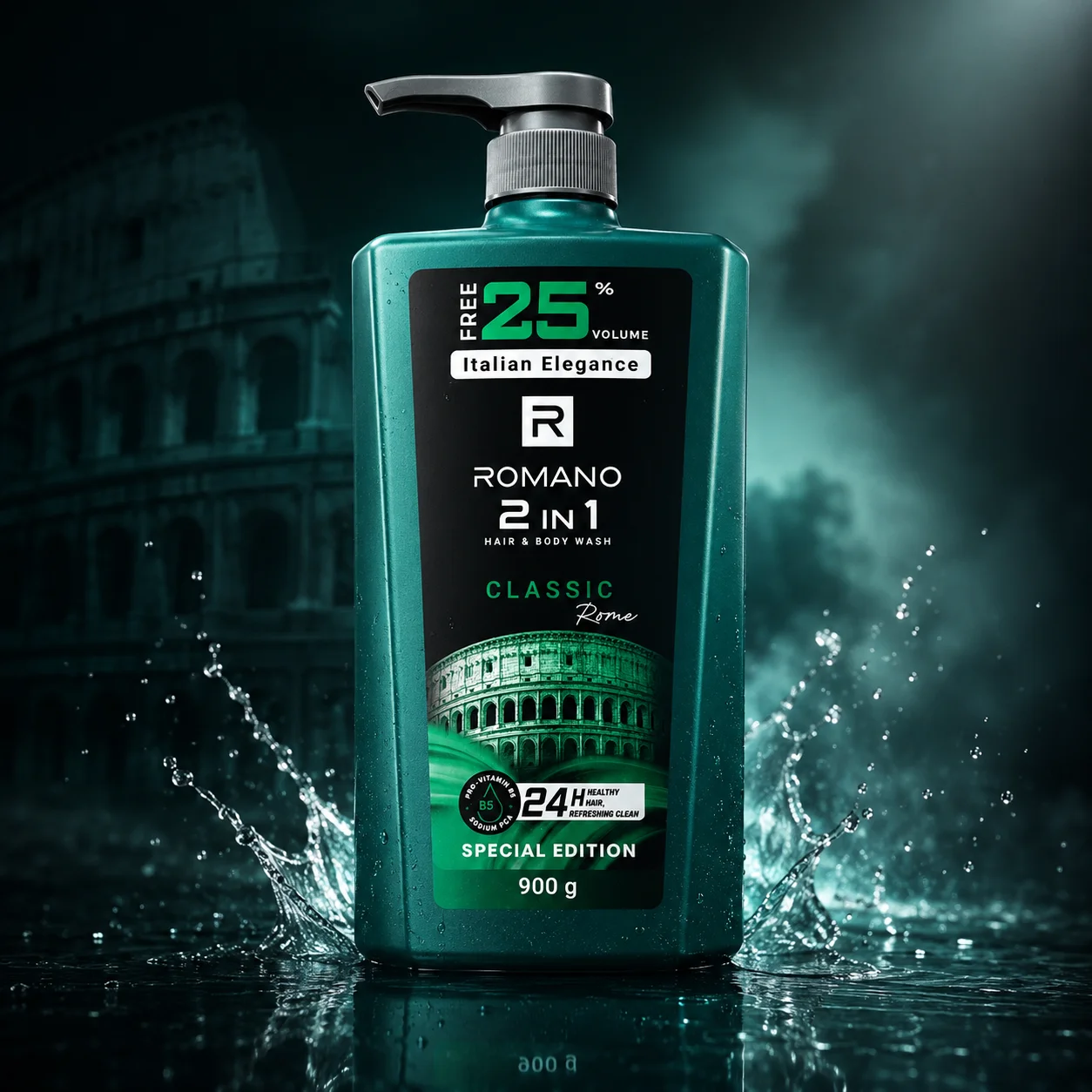 ROMANO CLASSIC 2IN1 HAIR BODY WASH