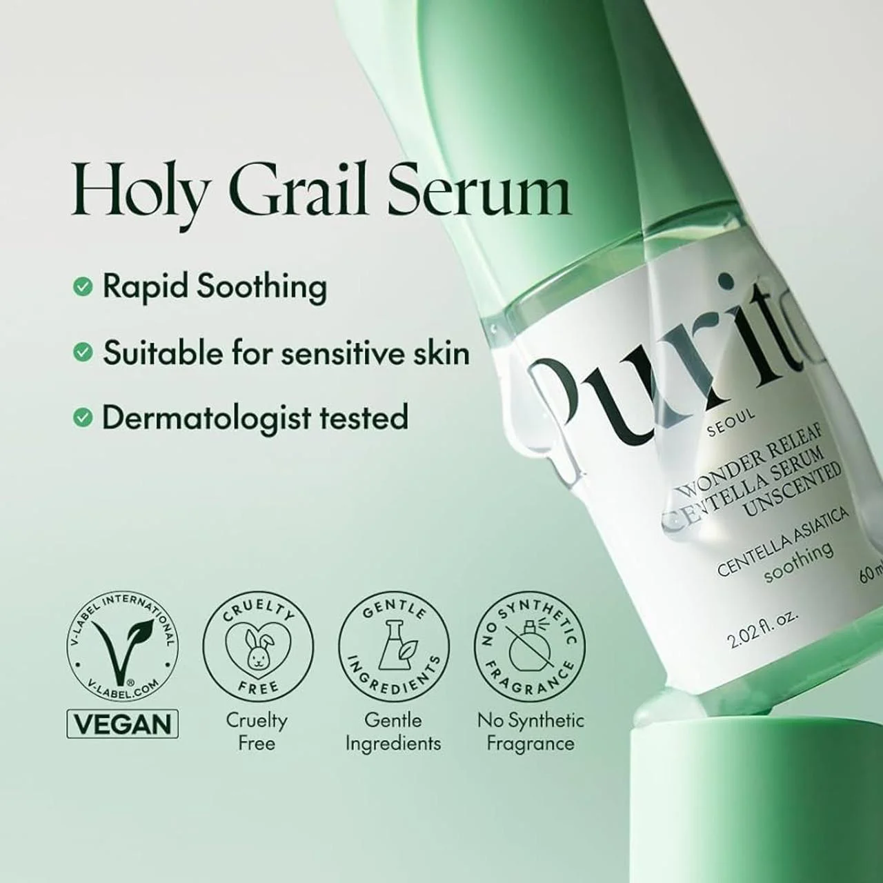 WONDER RELEAF CENTELLA SERUM UNSCENTED PURITO