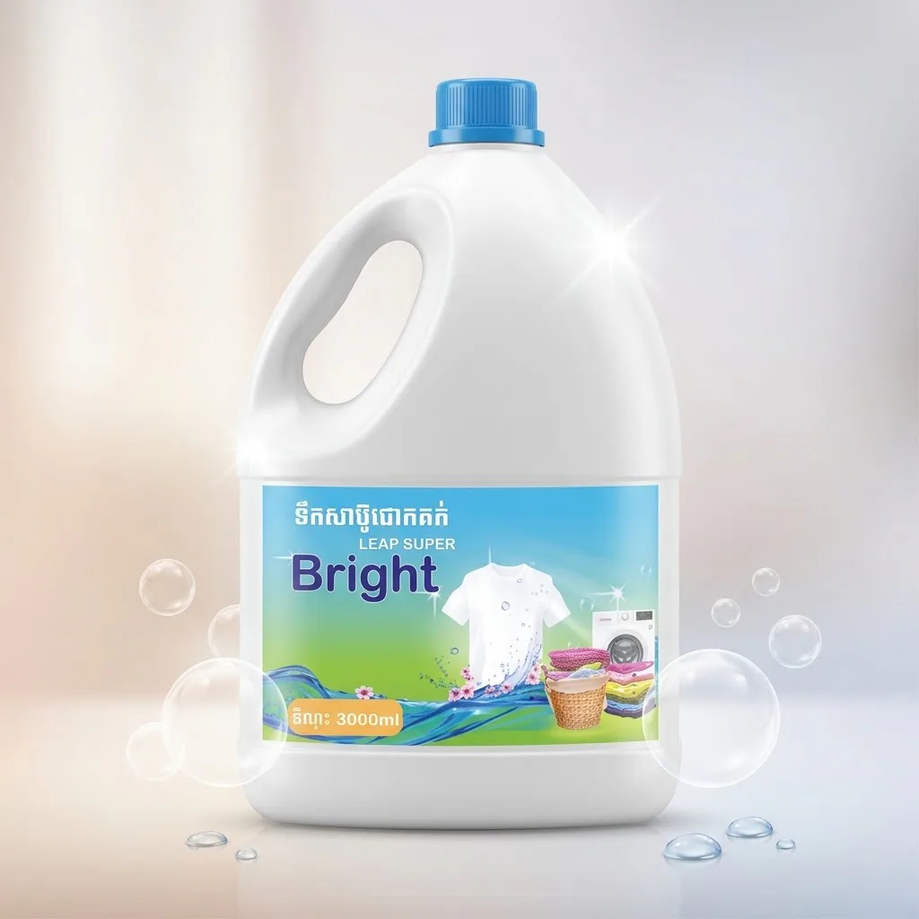 3000MLទឹកសាប៊ូបោកគក់ LEAP SUPER BRIGHT