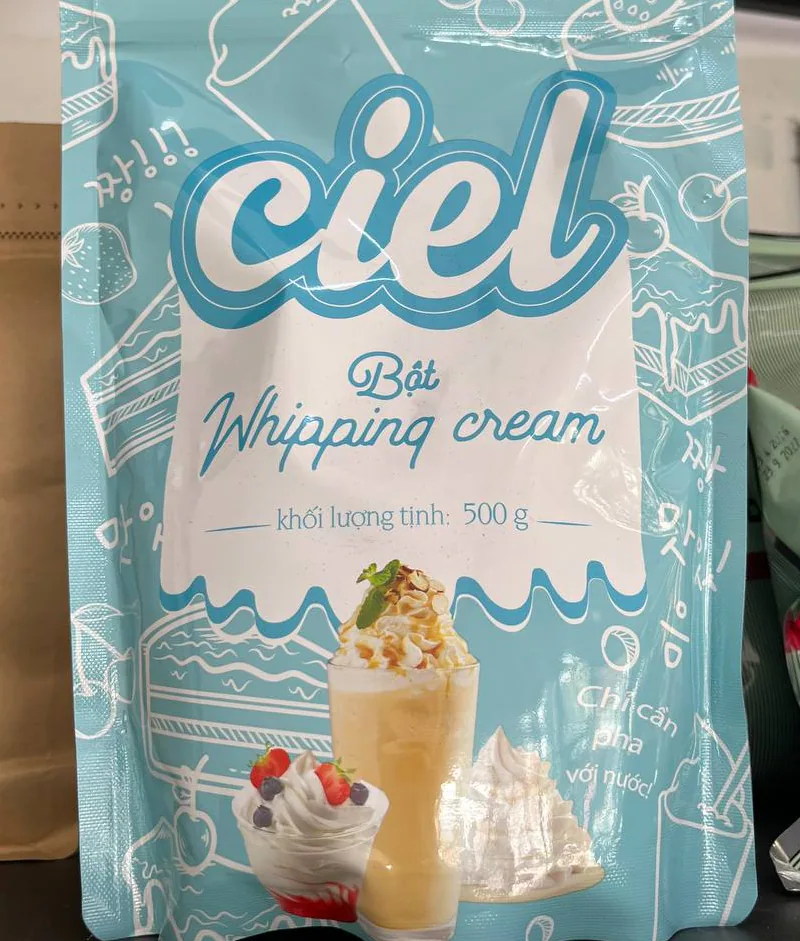 Whipping cream