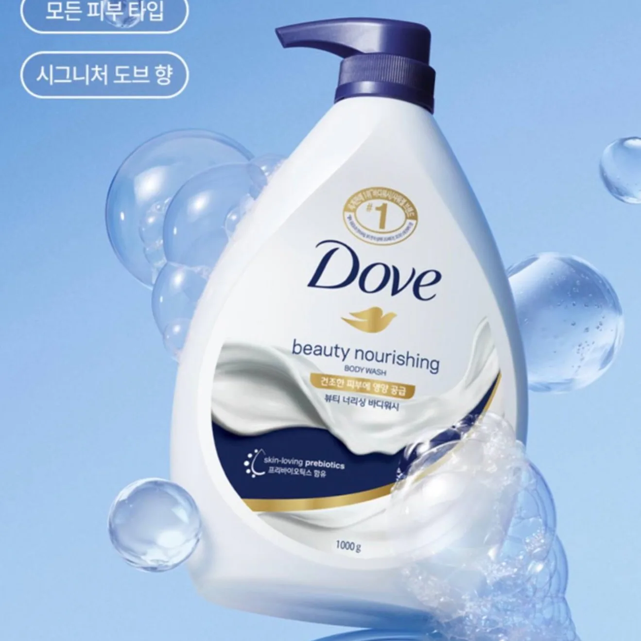 BEAUTY NOURISHING BODY WASH DOVE