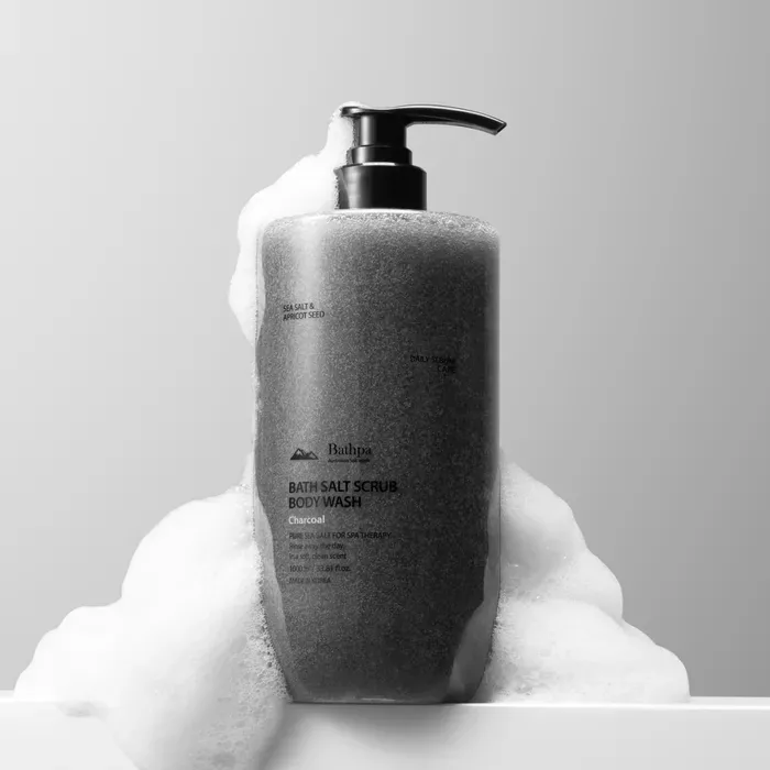 BATH SALT SCRUB BODY WASH CHARCOAL BATHPA