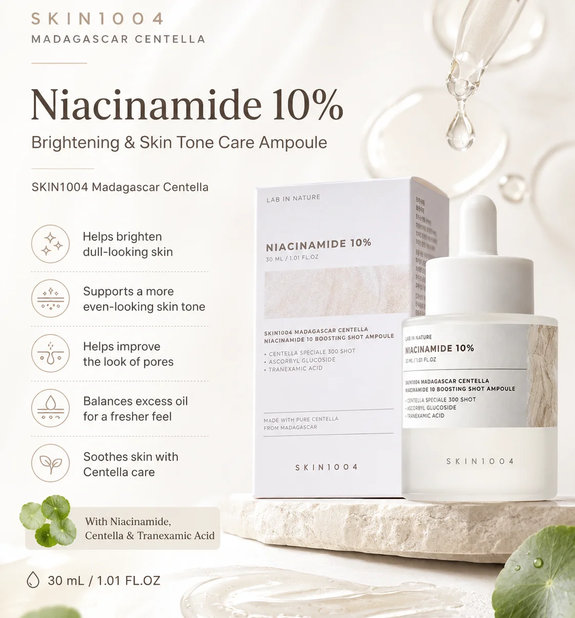 NIACINAMIDE 10% CENTELLA SKIN 1004