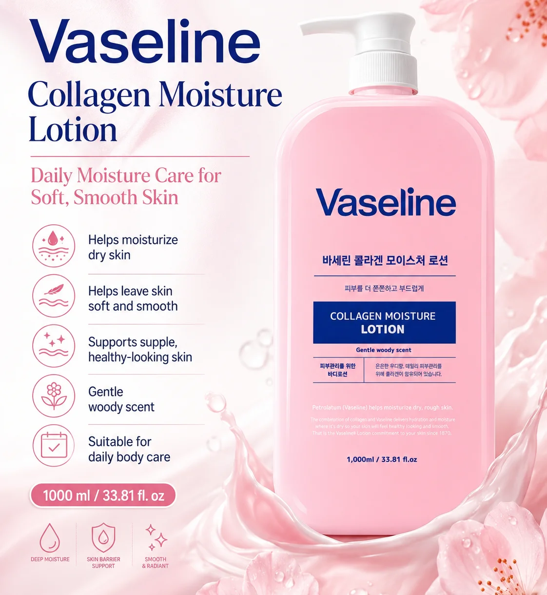 COLLAGEN MOISTURE LOTION VASELINE