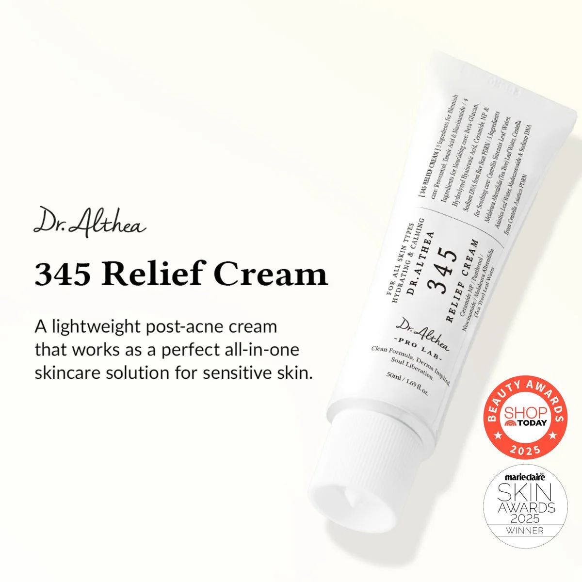 3 4 5 RELIEF CREAM DR.ALTHEA