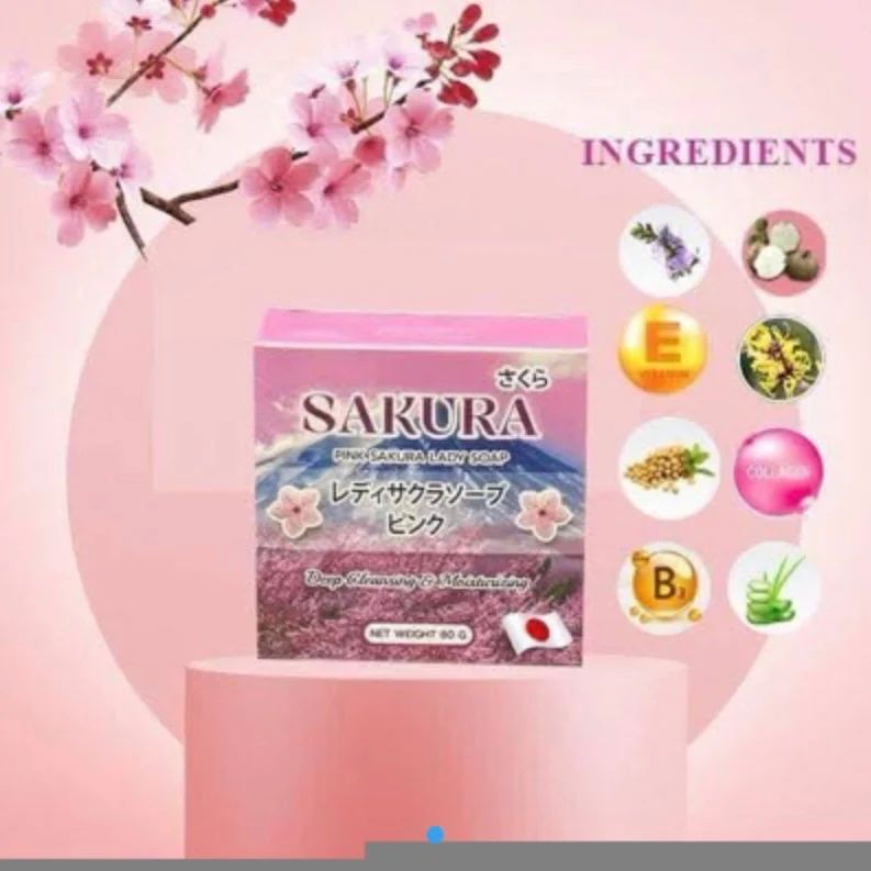 SAKURA PINK LADY SOAP KOMI