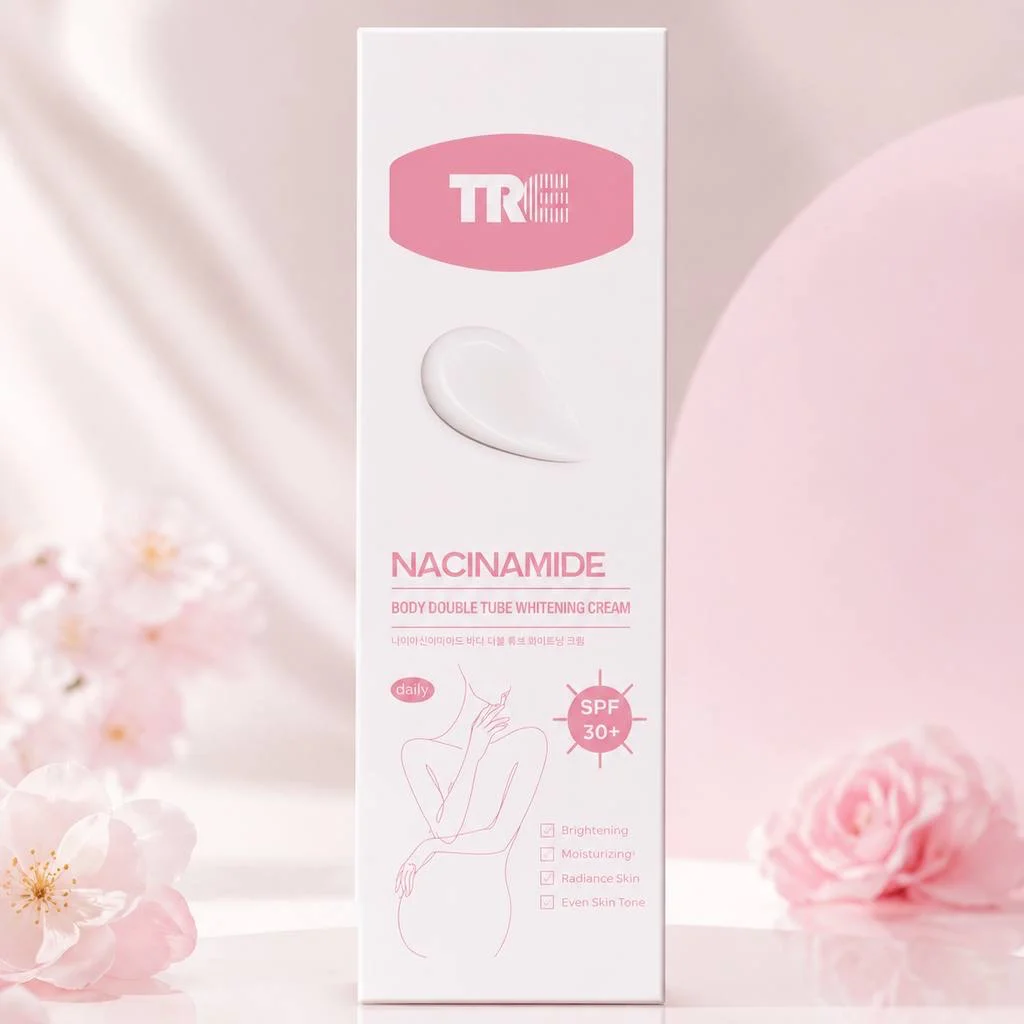 NACINAMIDE BODY DOUBLE TUBE WHITENING CREAM TRE BRAND