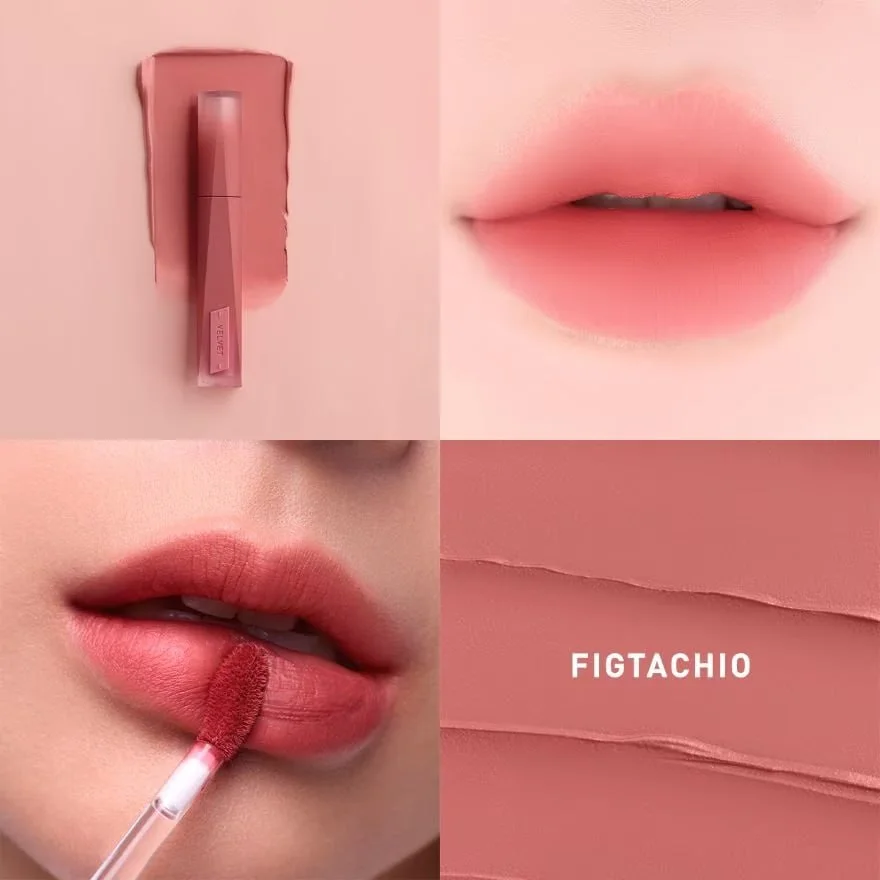 #08 FIGTACHIO VELVET LIP TINT PLUSH 3CE