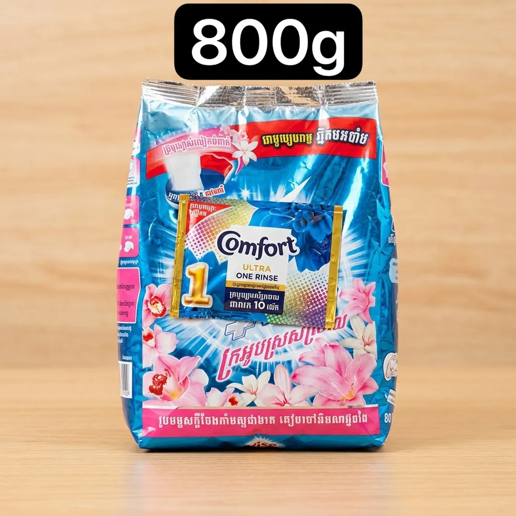 800g សាប៊ូបោកសម្លៀកបំពាក់​ ក្លិនផ្កាលីលីនិងផ្កាអ័រគីដេ VISO