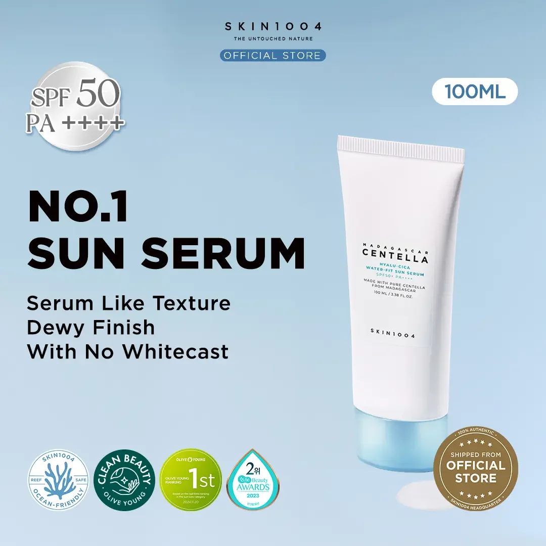 100ML HYALU-CICA WATER-FIT SUN SERUM CENTELLA SKIN 1004