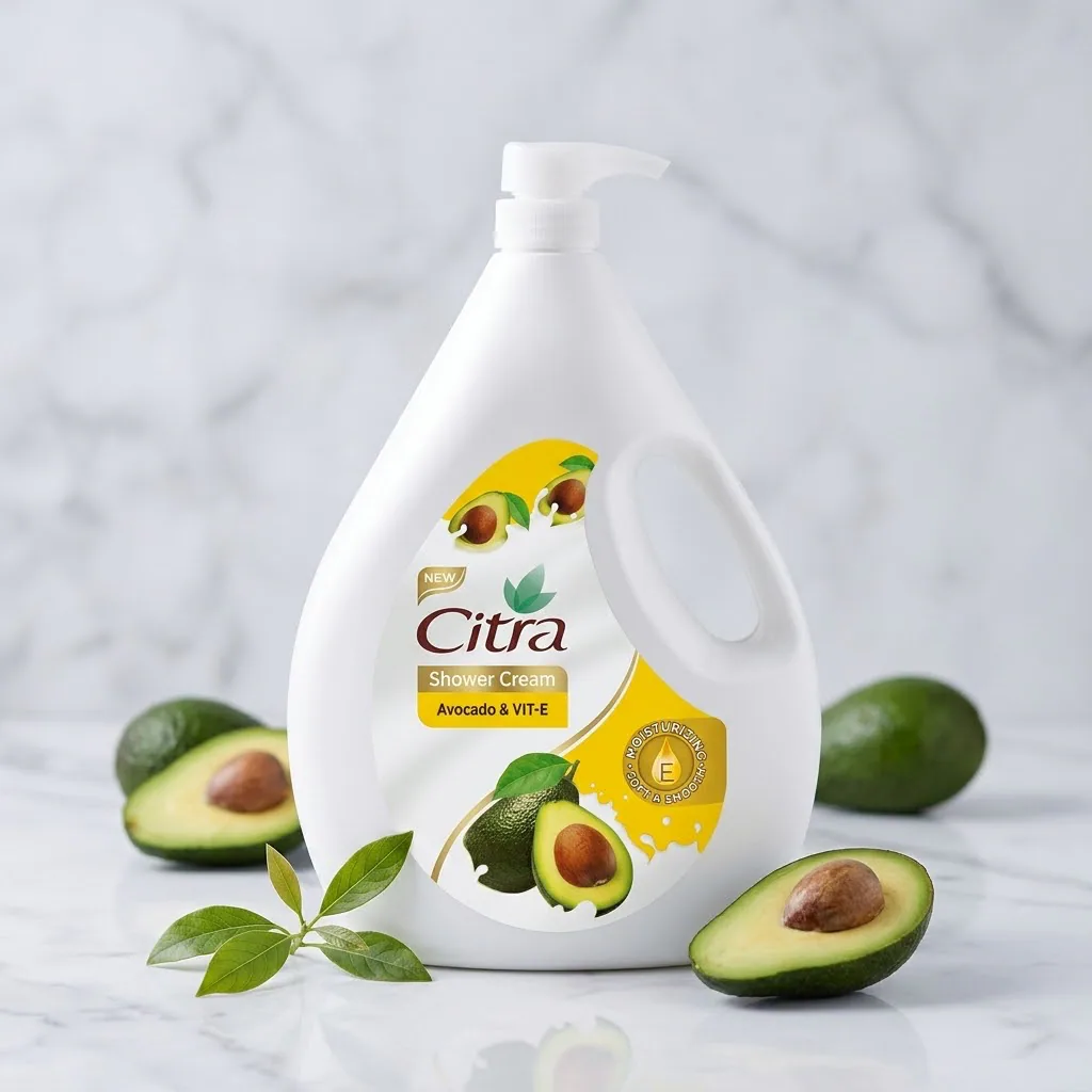 SHOWER CREAM AVOCADO & VIT-E CITRA