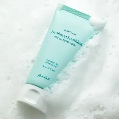 HEARTLEAF HYALURON SOOTHING PORE CLEANSING FOAM GOODAL