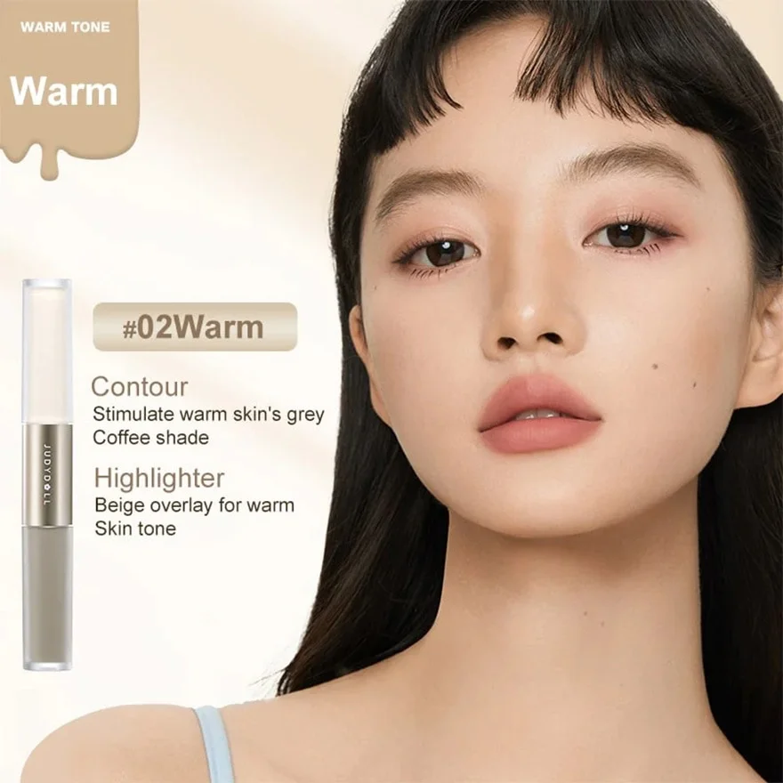 #02 JUDYDOLL LIQUID HIGHLIGHTER&CONTOUR DUO