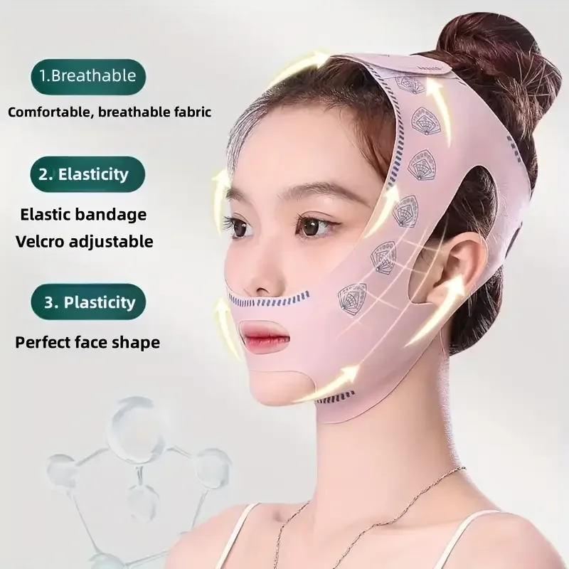 HIGH ELASTICITY PLASTIC FACE MASK V