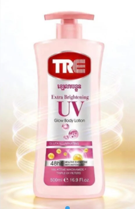 EXTRA BRIGHTENING UV GLOW BODYLOTION TRE BRAND