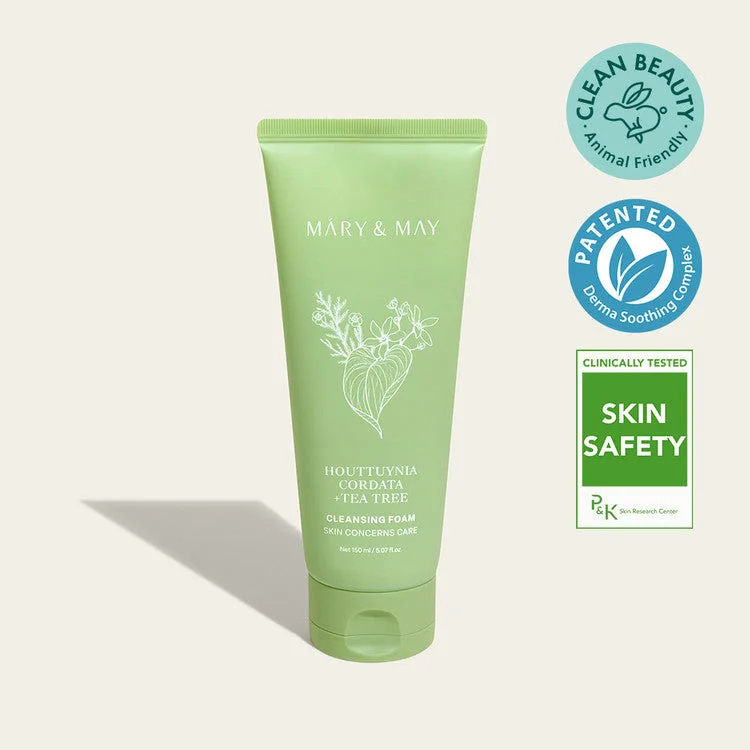 HOUTTUYNIA CORDSTA +TEA TREE CLEANSING FOAM