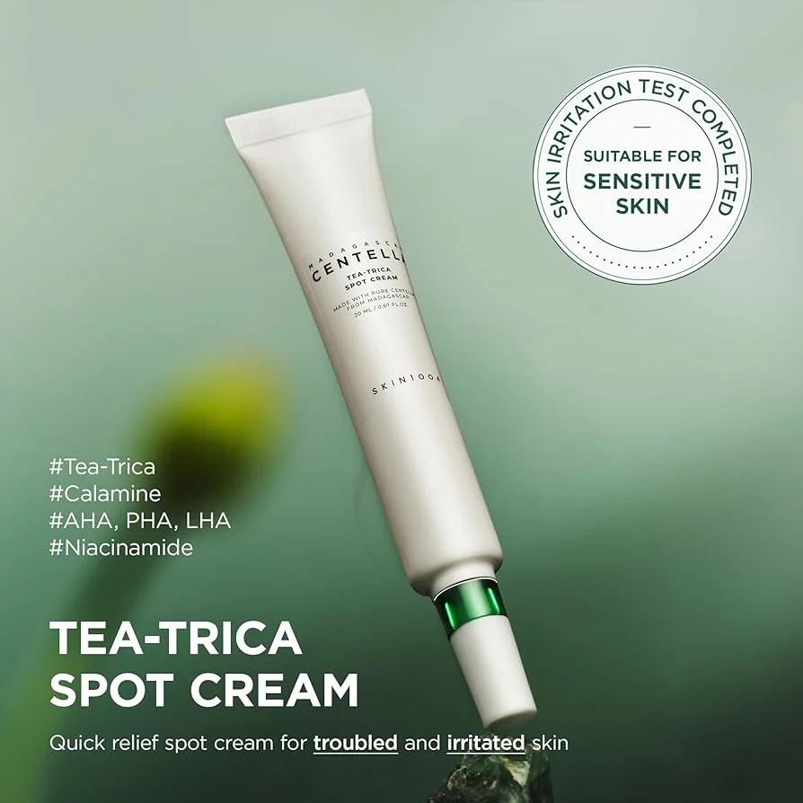 TEA-TRICA SPOT CREAM CENTELLA SKIN 1004