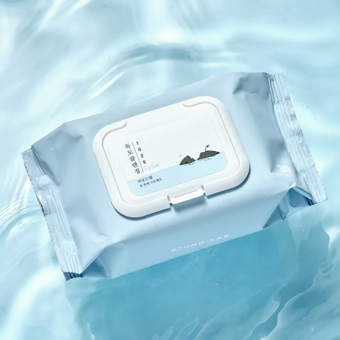 1025 DOKDO CLEANSING TISSUE ROUND LAP