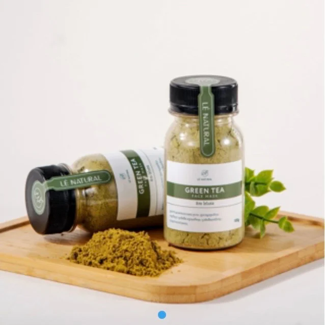 ម៉ាស តែបៃតង GREEN TEA FACE MASK LE NATURAL