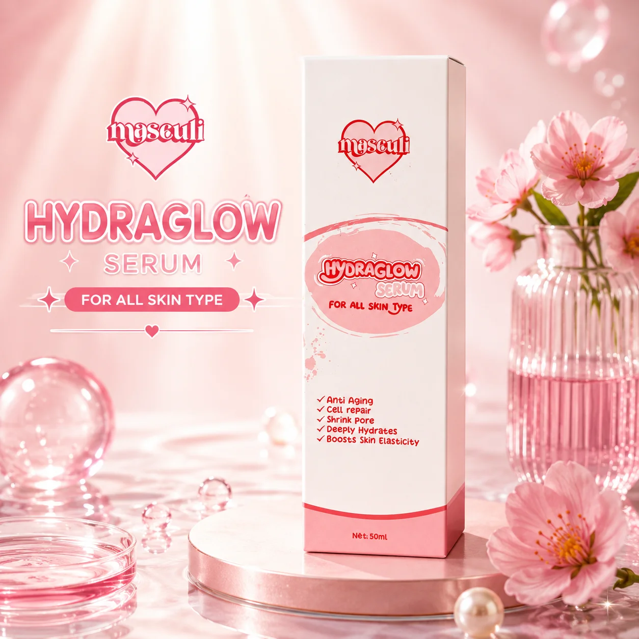 HYDRAGLOW SERUM MASCULI