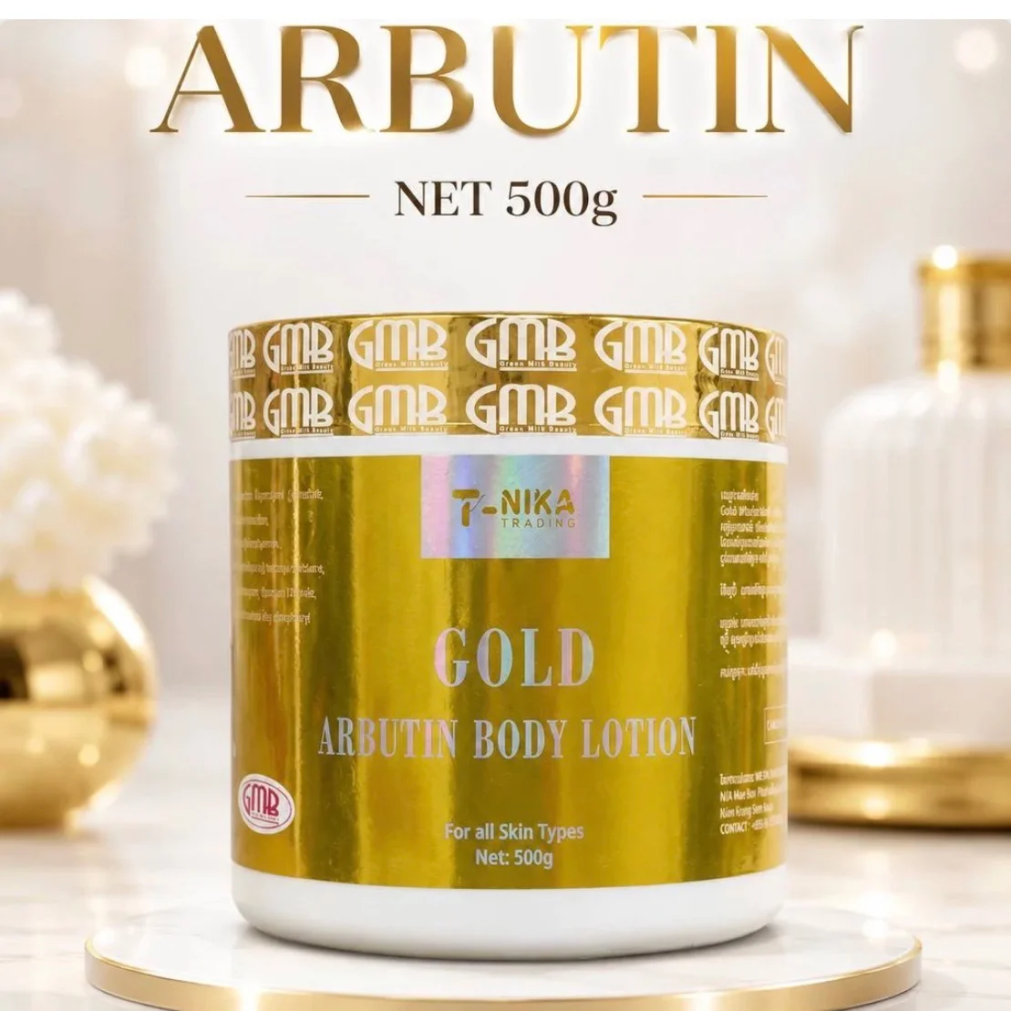 500G GOLD ARBUTIN BODY LOTION GMB