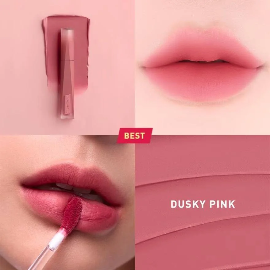 #07 DUSKY PINK VELVET LIP TINT PLUSH 3CE