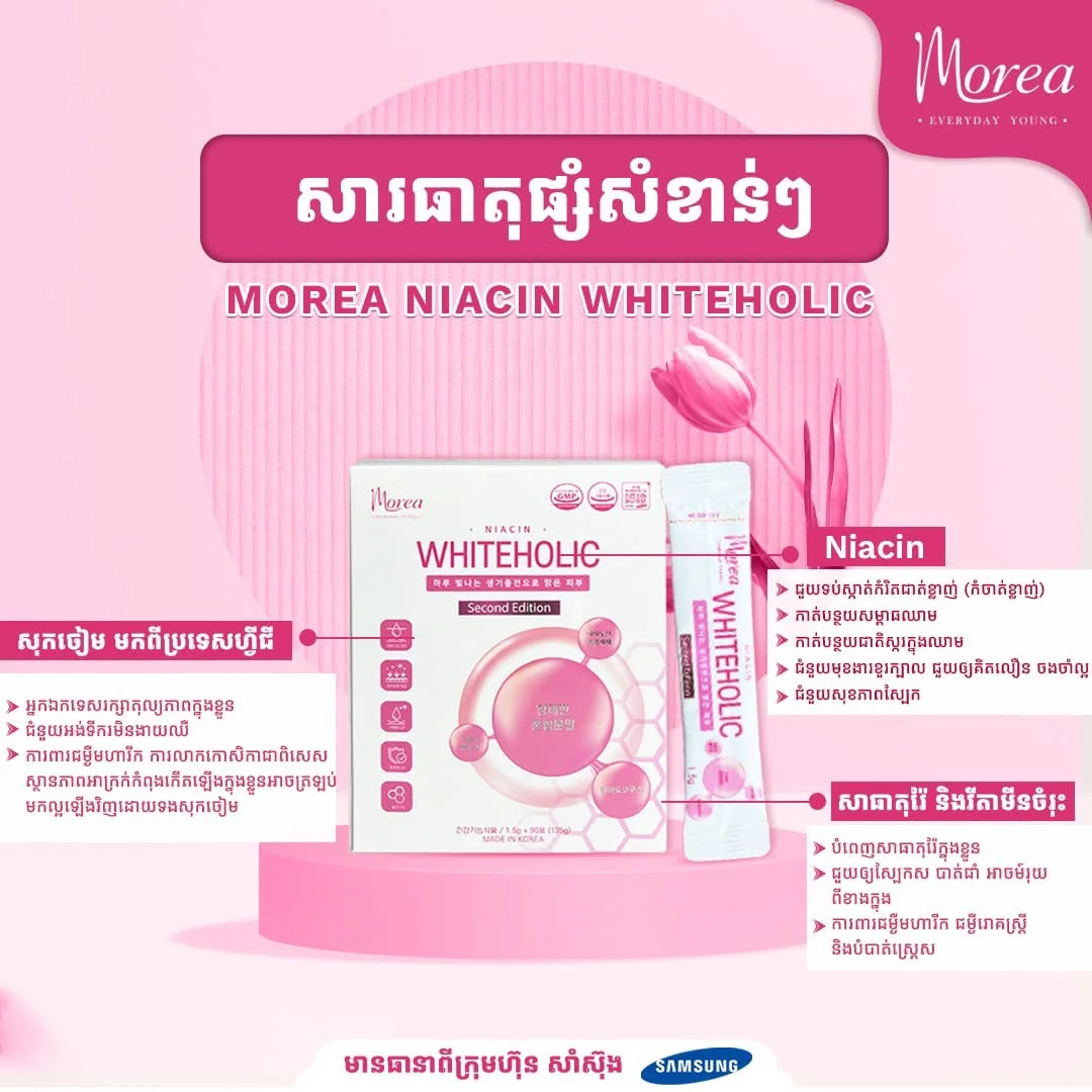 MOREA NIACIN WHITEHOLIC SECOND EDITION