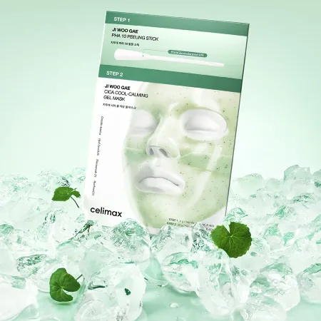 JI WOO GAE CICA COOL-CALMING GEL MASK CELIMAX