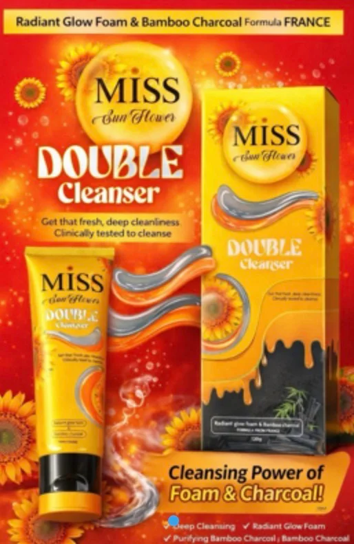 DOUBLE CLEANSER MISS SUNFLOWER