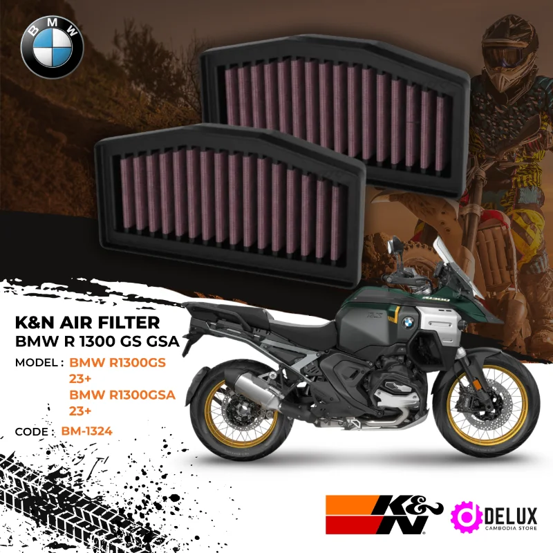 K&N BM-1324 AIR FILTER BMW R1300 GS GSA
