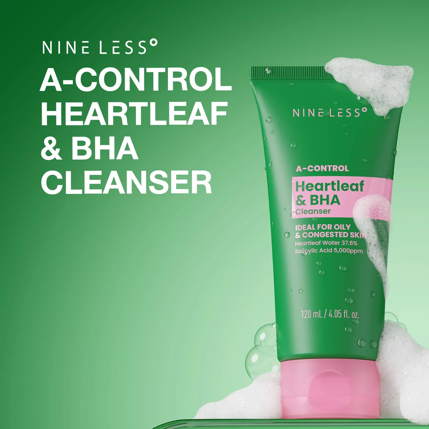 A-CONTROL HEARTLEAF&BHA CLEANSER