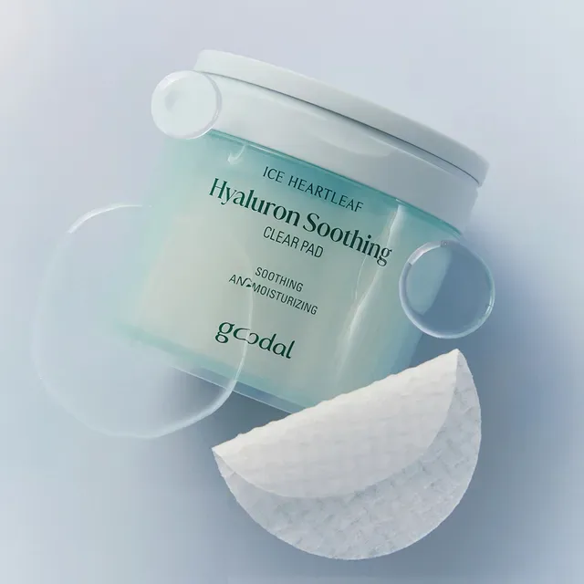 HEARTLEAF HYALURON SOOTHING CLEAR PAD GOODAL