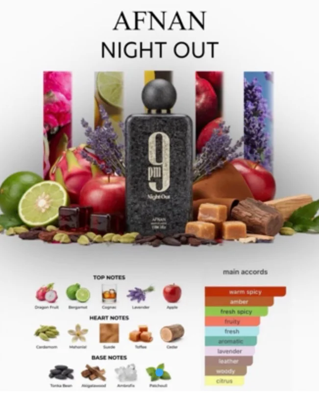 9PM NIGHT OUT ORIGINAL PERFUME AFNAN