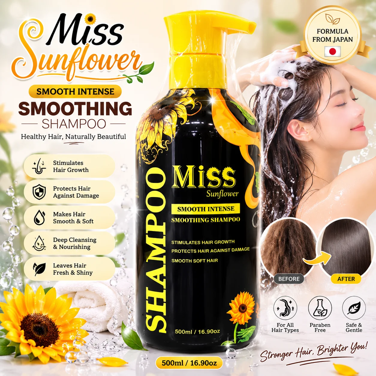 SMOOTH INTENSE SHAMPOO MISS SUNFLOWER